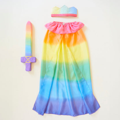 Sarah's Silks Dress-Up Set - Rainbow Knight