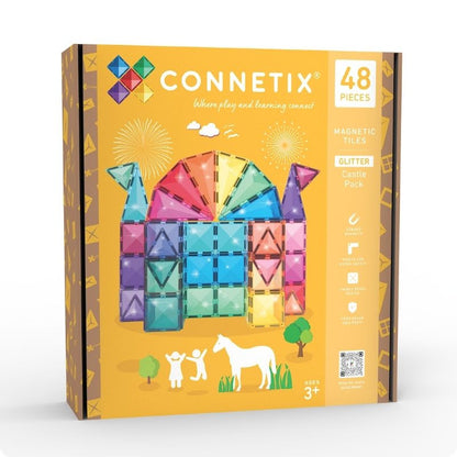 [Preorder ETA End Sept] CONNETIX Glitter Castle Pack 48 pc