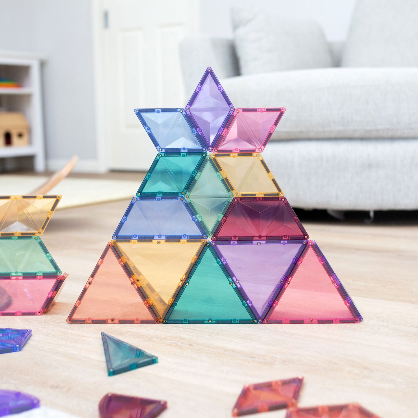 Connetix Tiles Pastel Shape Expansion Pack 48 pc