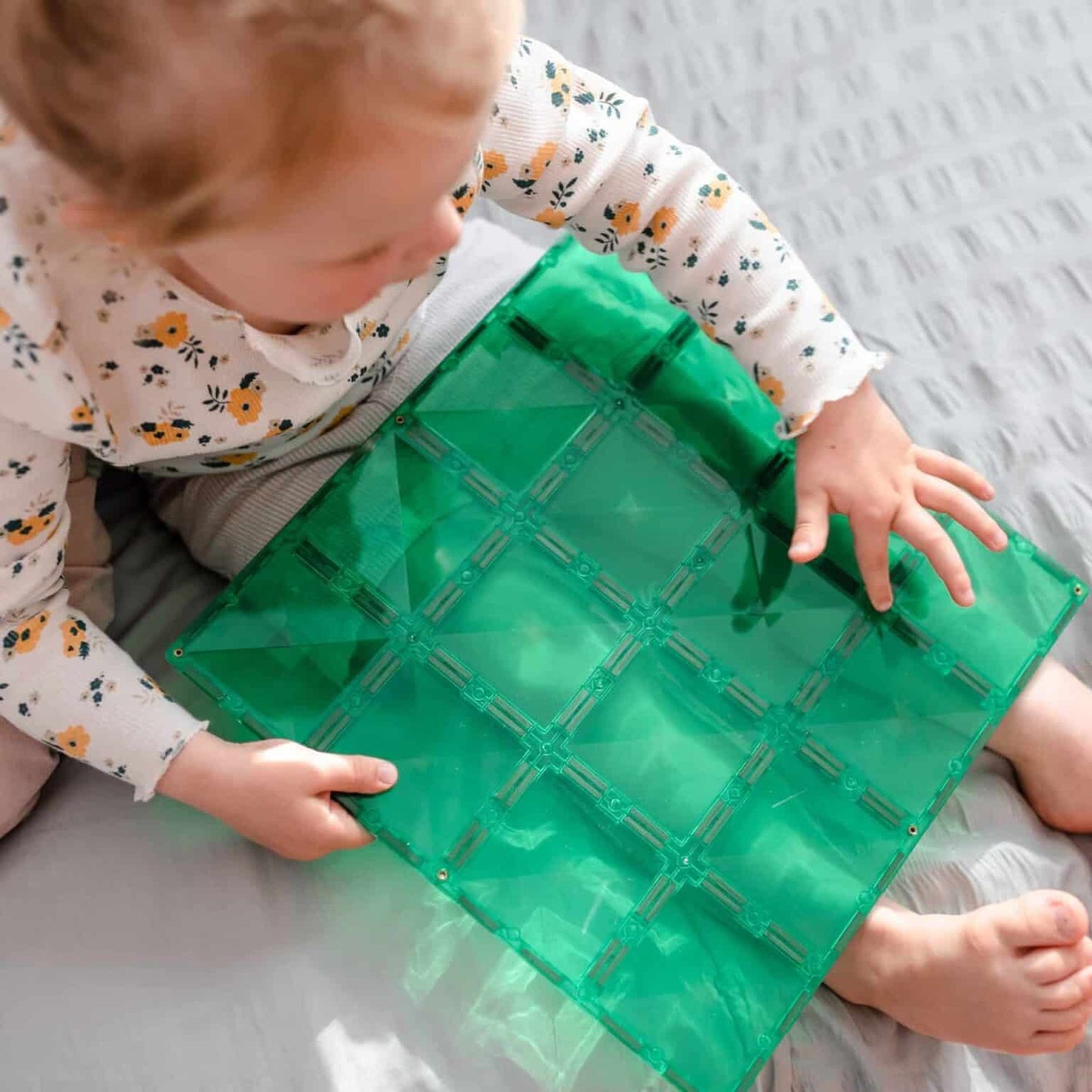 Connetix Tiles 2 Piece Base Plate Pack - Bueno Blocks