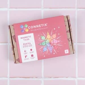 Connetix Tiles 40 Pieces Pastel Geometry Pack
