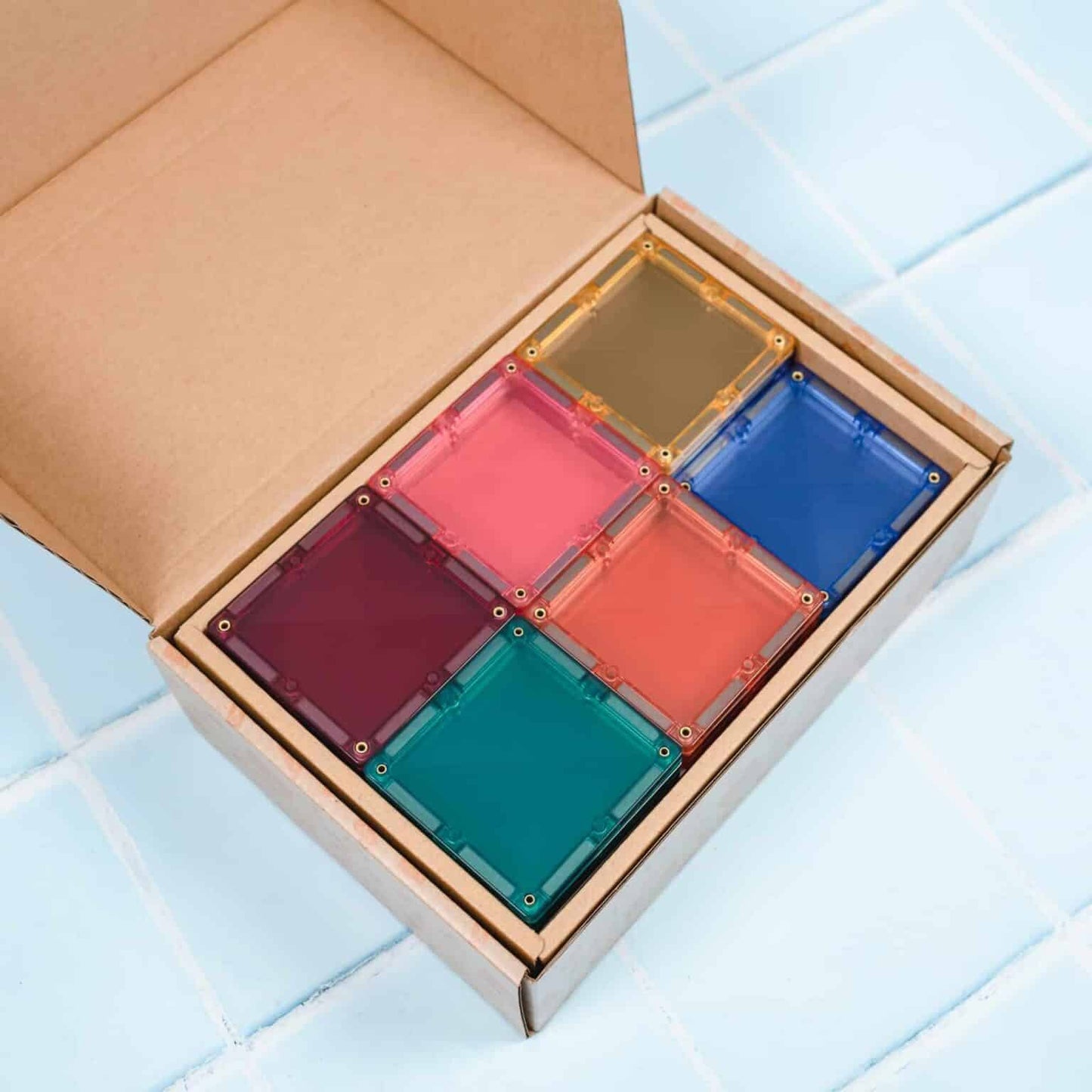 Connetix Tiles 40 Piece Pastel Square Pack