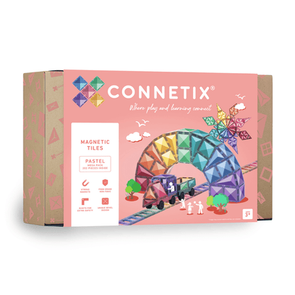 Connetix Tiles 202 Pieces Pastel Mega Pack
