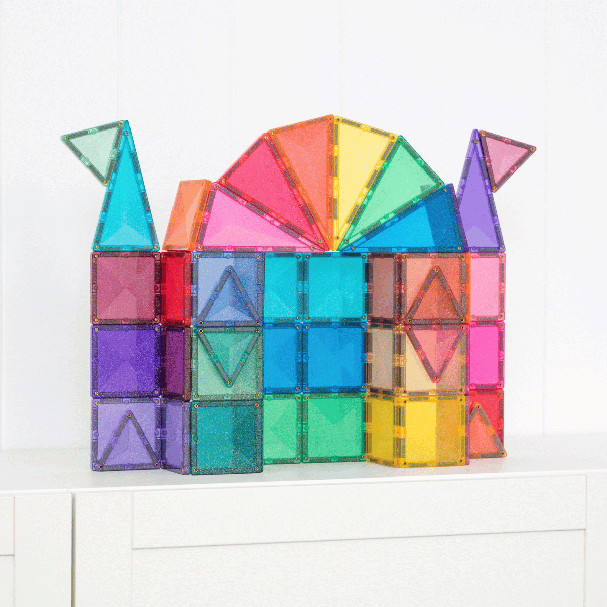[Preorder ETA End Sept] CONNETIX Glitter Castle Pack 48 pc