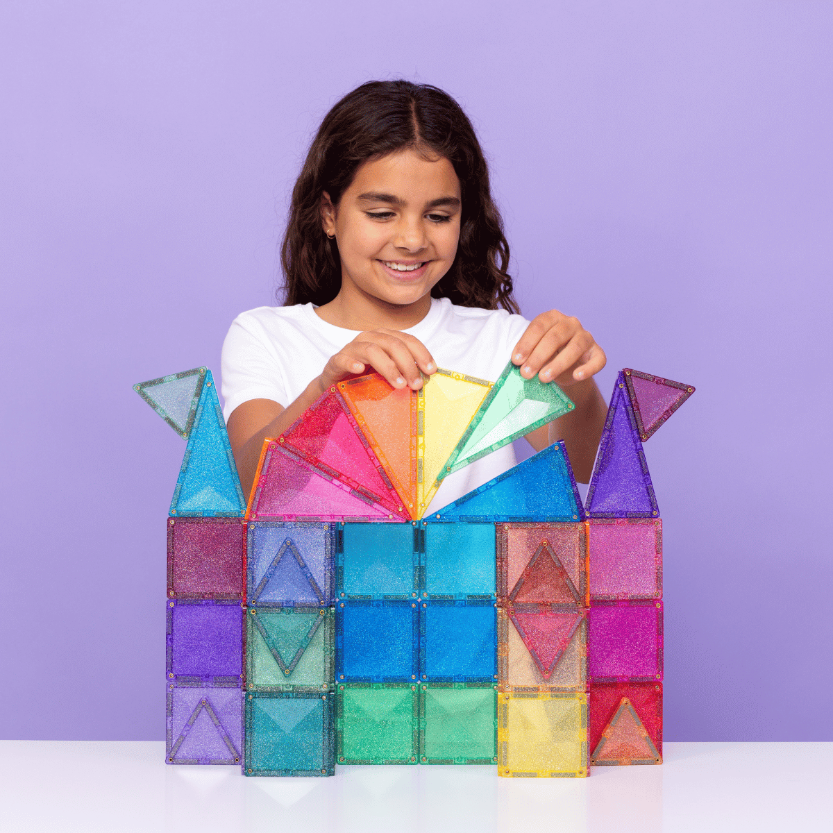 [Preorder ETA End Sept] CONNETIX Glitter Castle Pack 48 pc