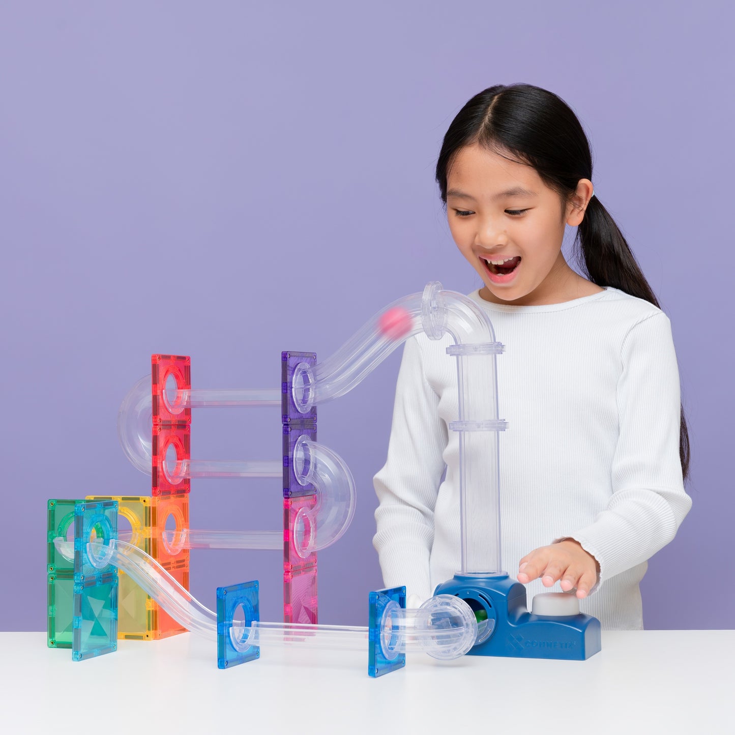 [Preorder ETA TBC] CONNETIX Ball Run Launcher Pack 47 pc