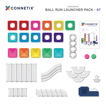 [Preorder ETA TBC] CONNETIX Ball Run Launcher Pack 47 pc