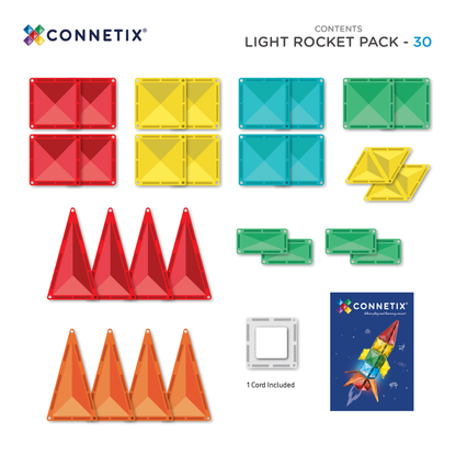 [Preorder ETA TBC] CONNETIX Light Rocket Pack 30 pc
