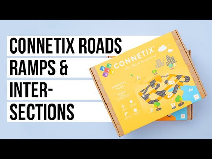 Connetix Tiles Roads Ramps & Intersection Pack 16pc