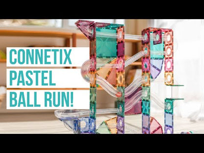 Connetix Tiles 106 Piece Pastel Ball Run Pack