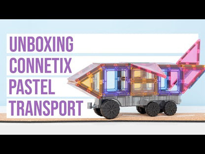 Connetix Tiles Pastel Transport Pack 50pc