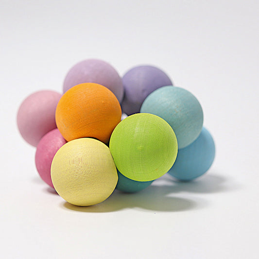 Grimm's Pastel Beads Grasper - Bueno Blocks