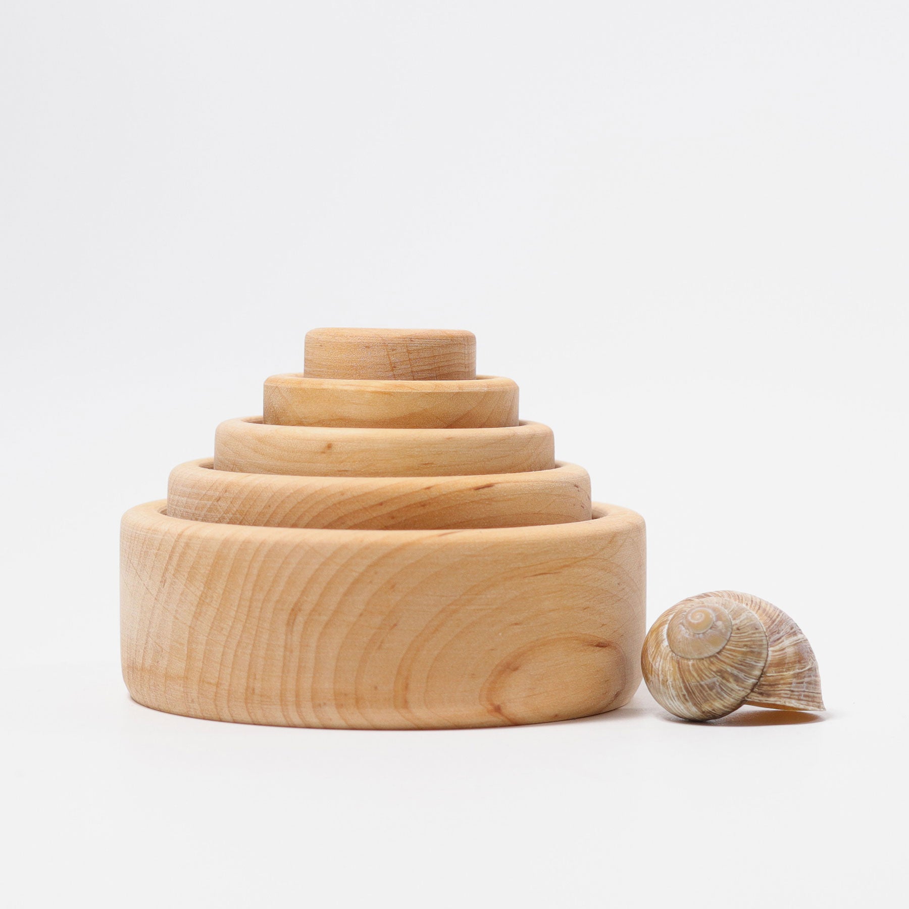 Grimm's Set of Bowls Natural - Bueno Blocks