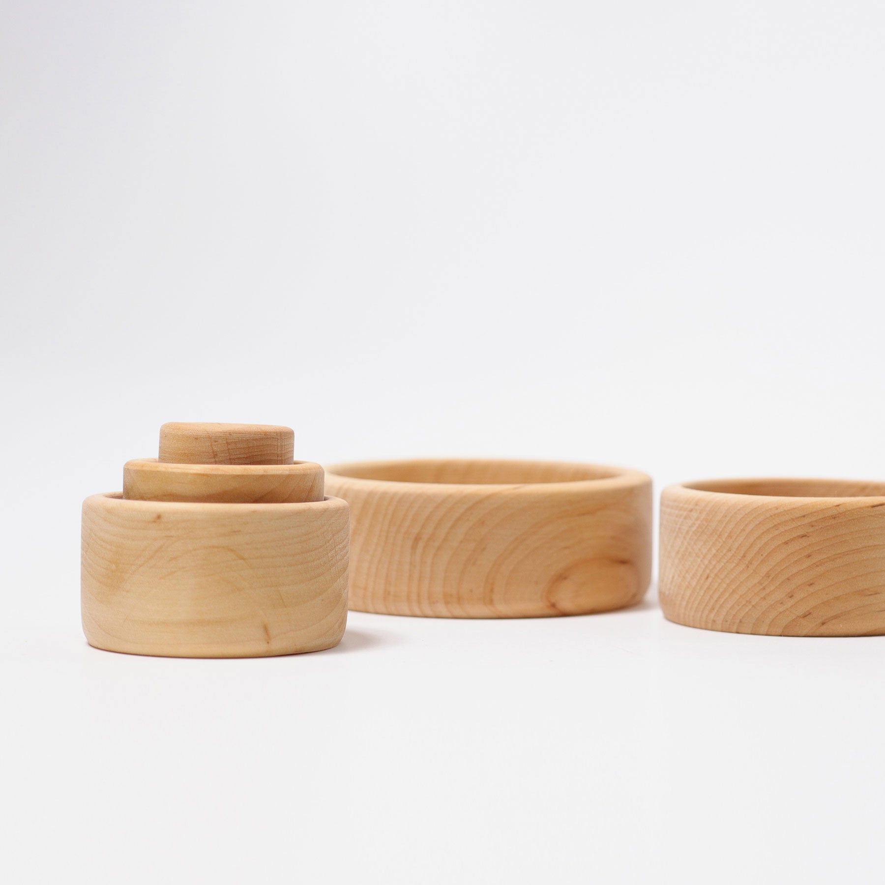 Grimm's Set of Bowls Natural - Bueno Blocks