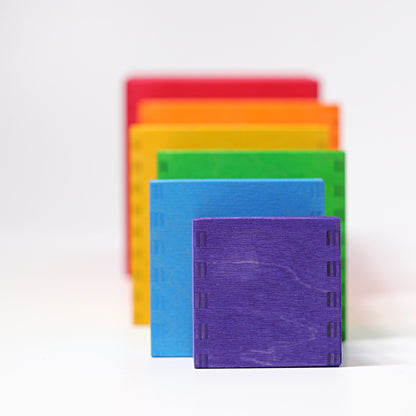 Grimm's Large Set of Boxes Rainbow - Bueno Blocks