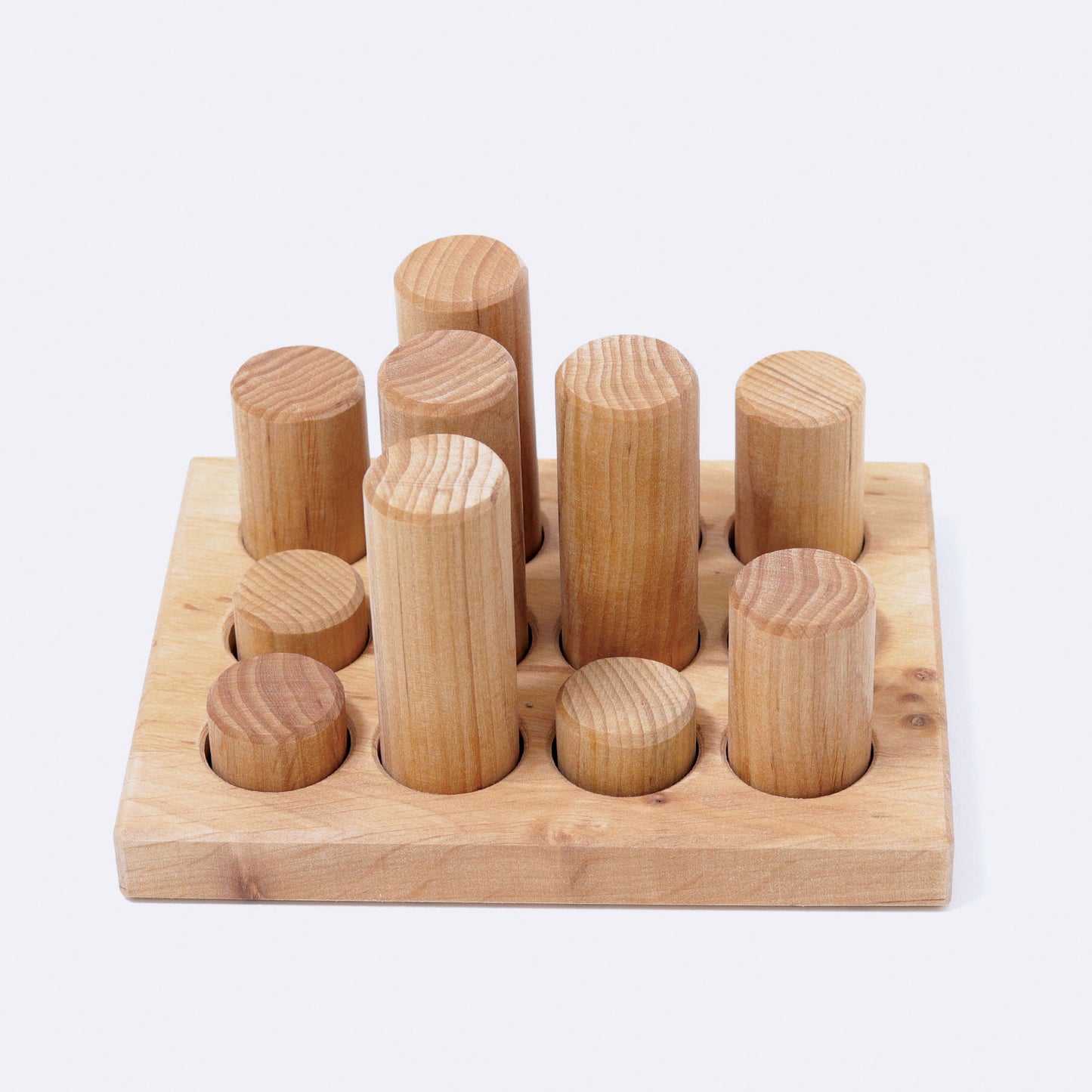 Grimm's Stacking Game Small Natural Rollers - Bueno Blocks