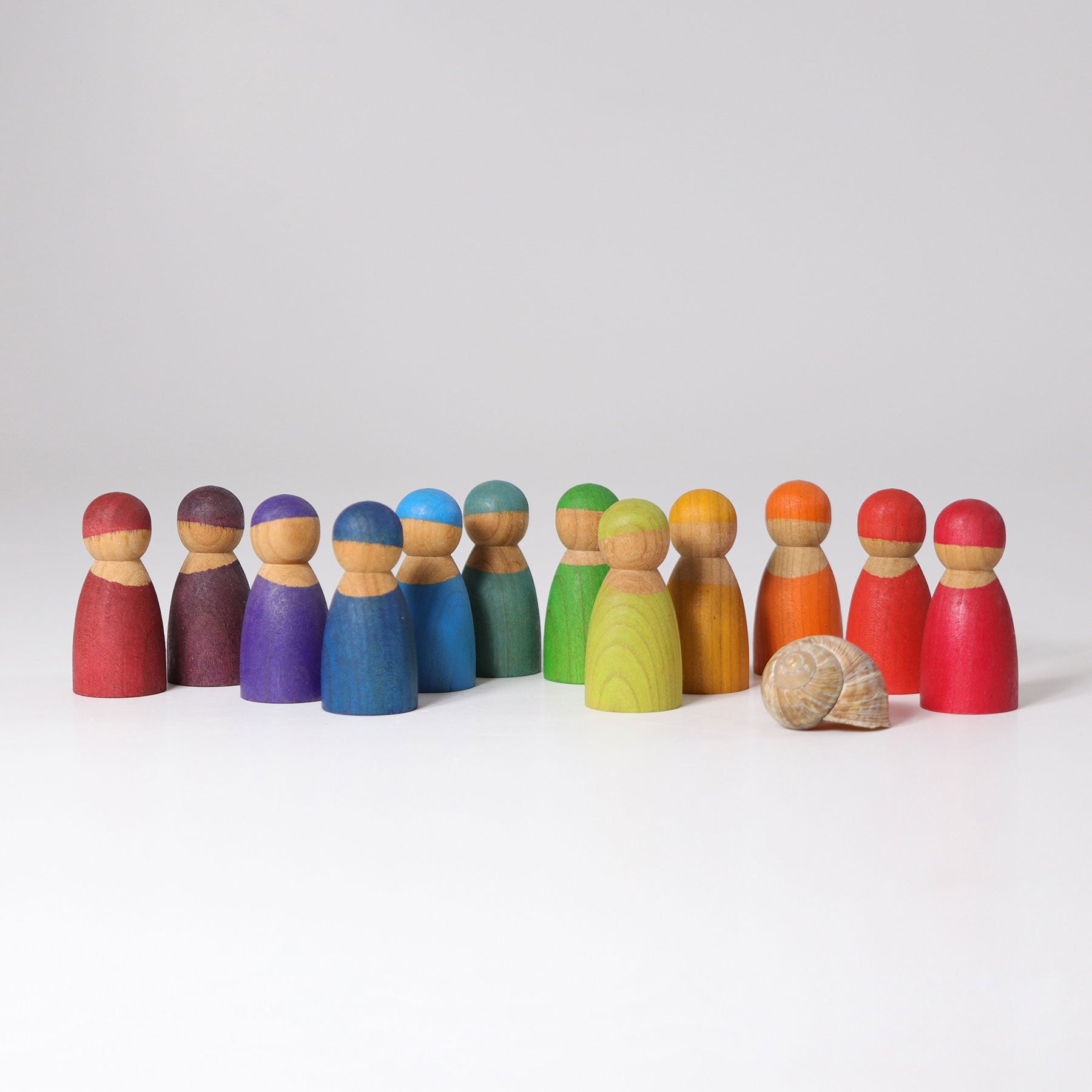 Grimm's wooden cheap peg dolls