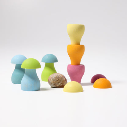 Grimm's Pastel Mushroom - Bueno Blocks
