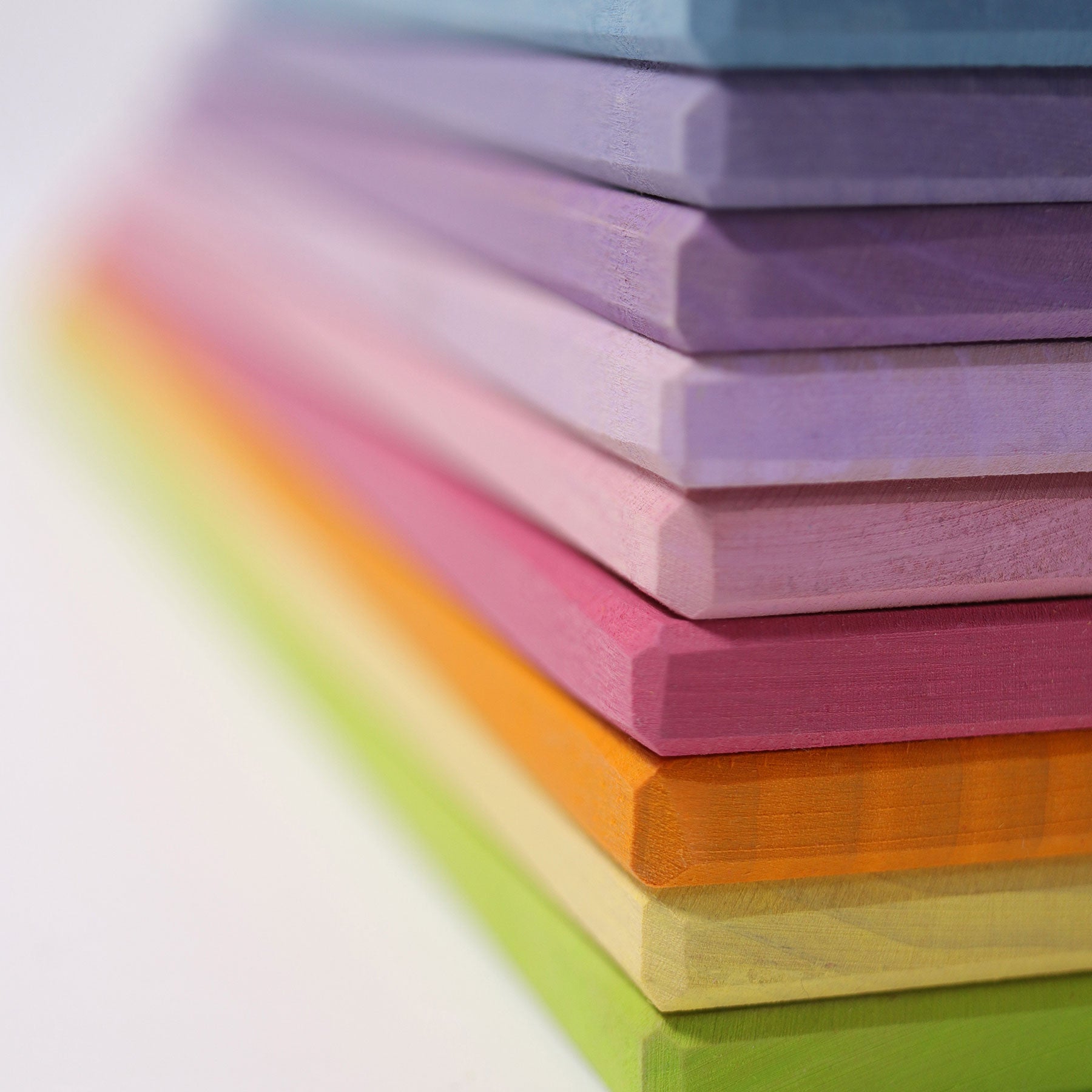 Grimm's Pastel Building Boards - Bueno Blocks