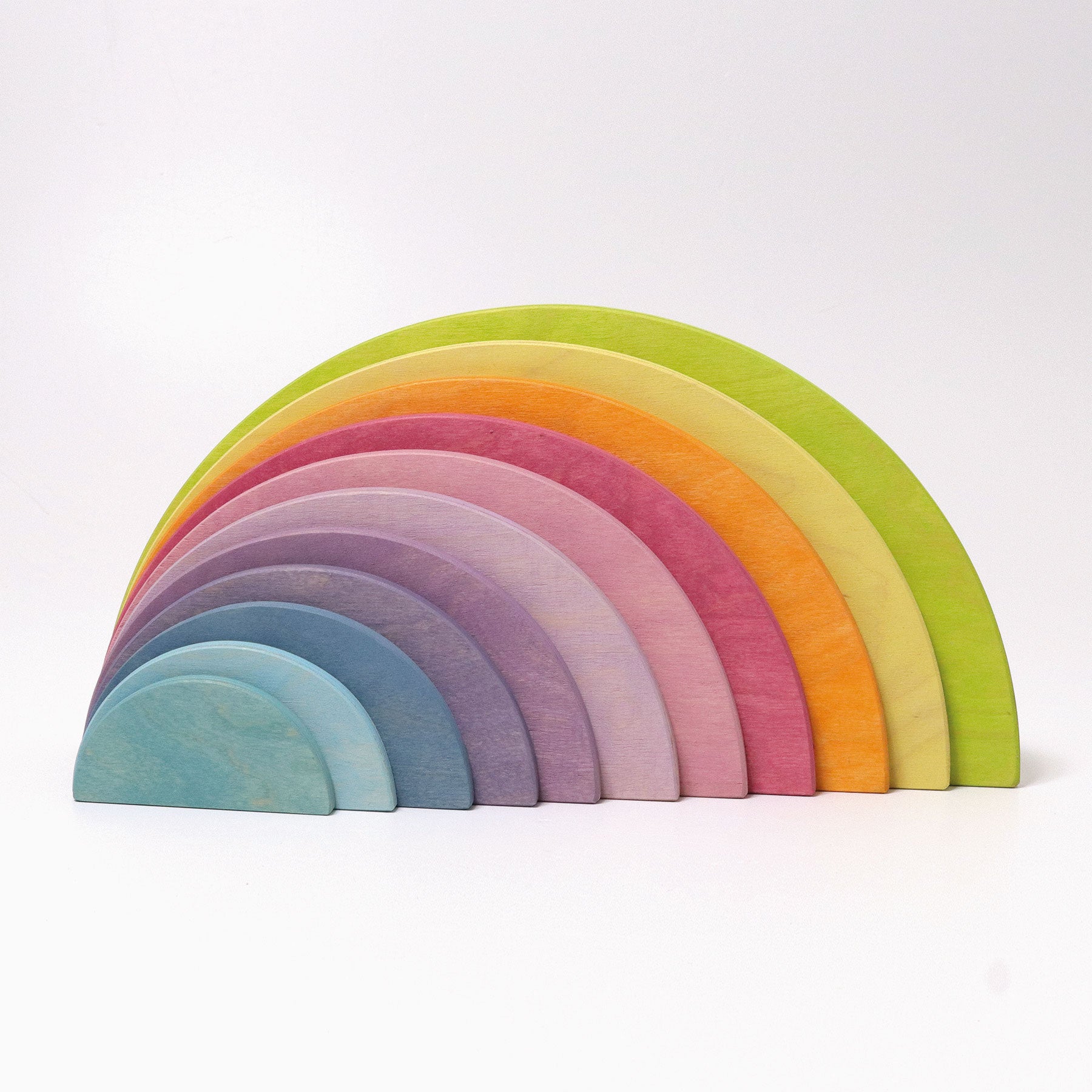 Grimm's Pastel Semi Circles - Bueno Blocks