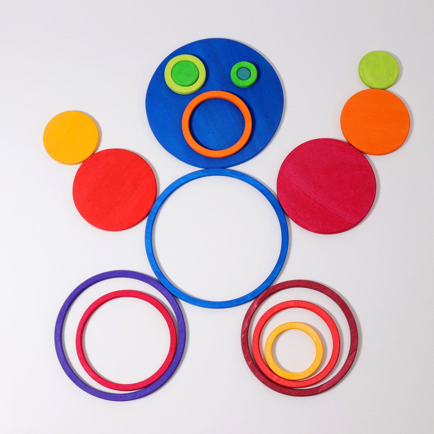 Grimm's Concentric Circles and Rings - Bueno Blocks