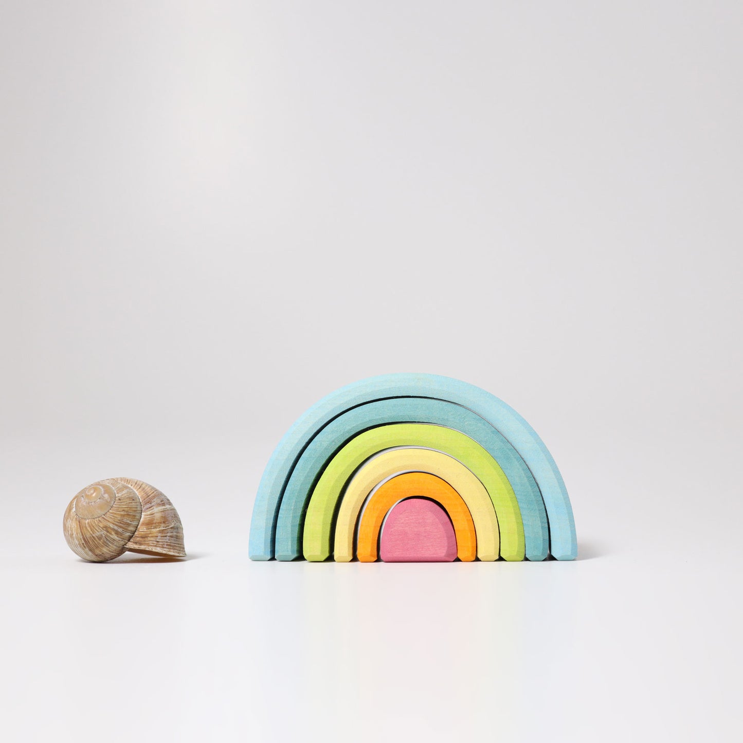 Grimm's Small Rainbow Pastel - Bueno Blocks