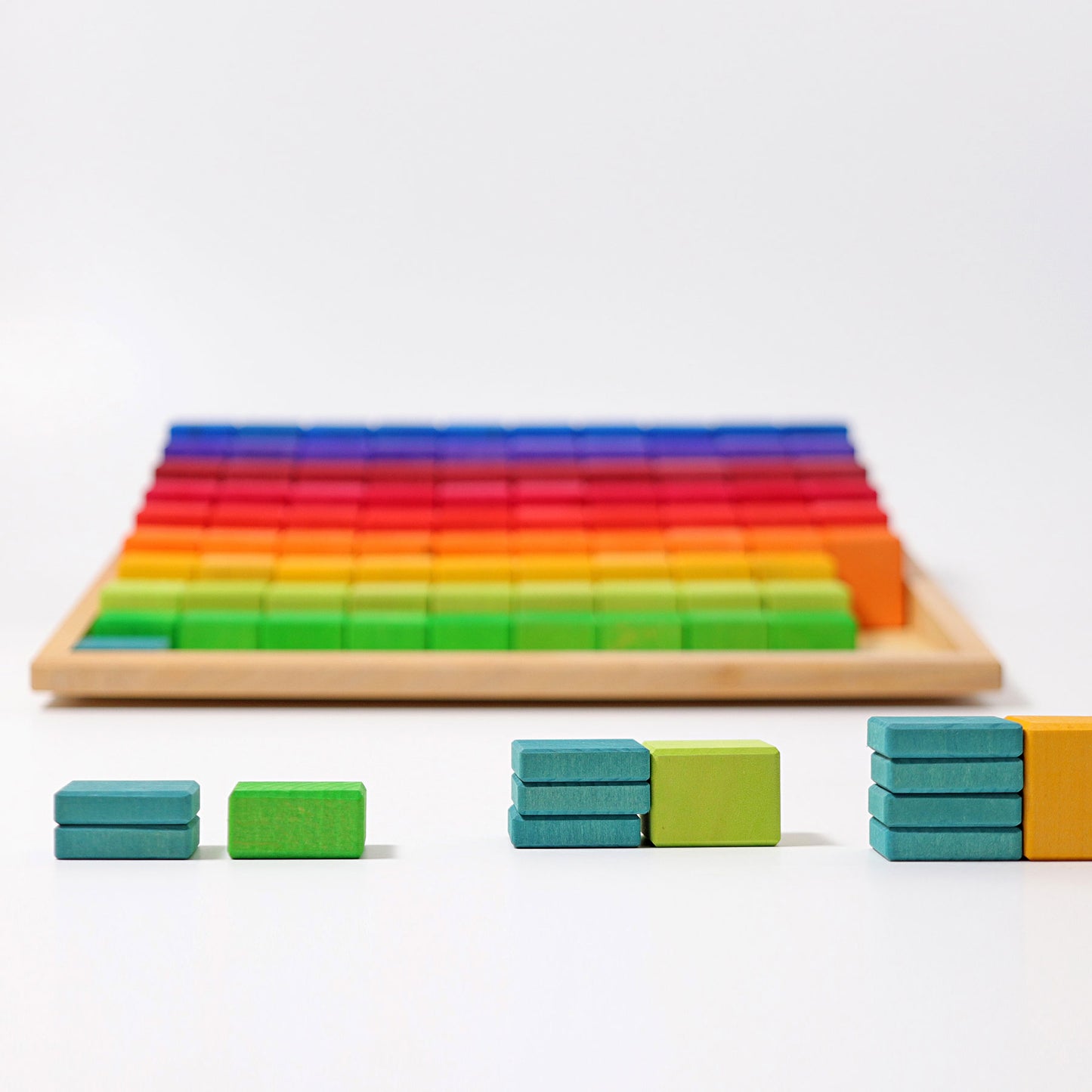 Grimm's Large Stepped Counting Blocks - Bueno Blocks