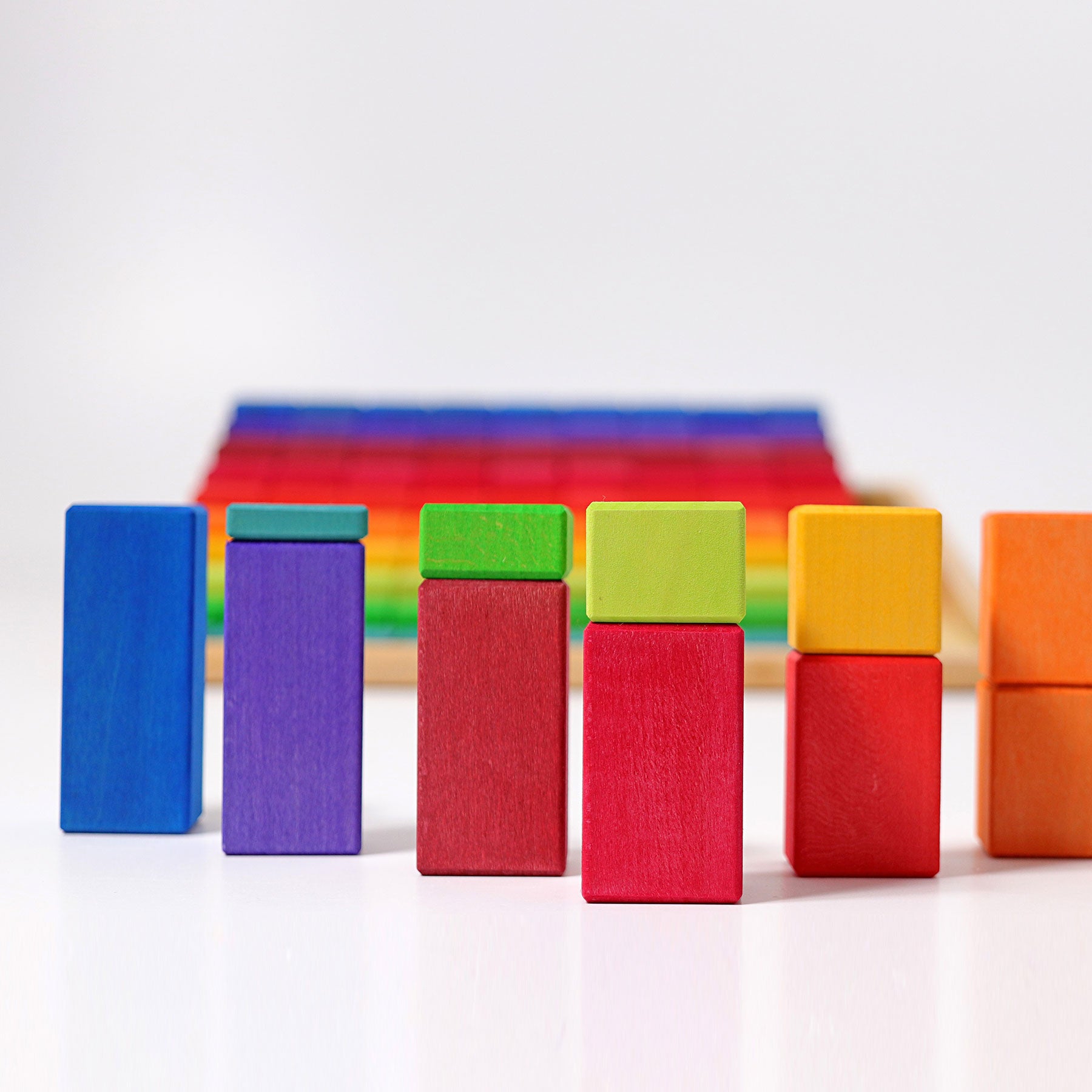 Grimm's Large Stepped Counting Blocks - Bueno Blocks