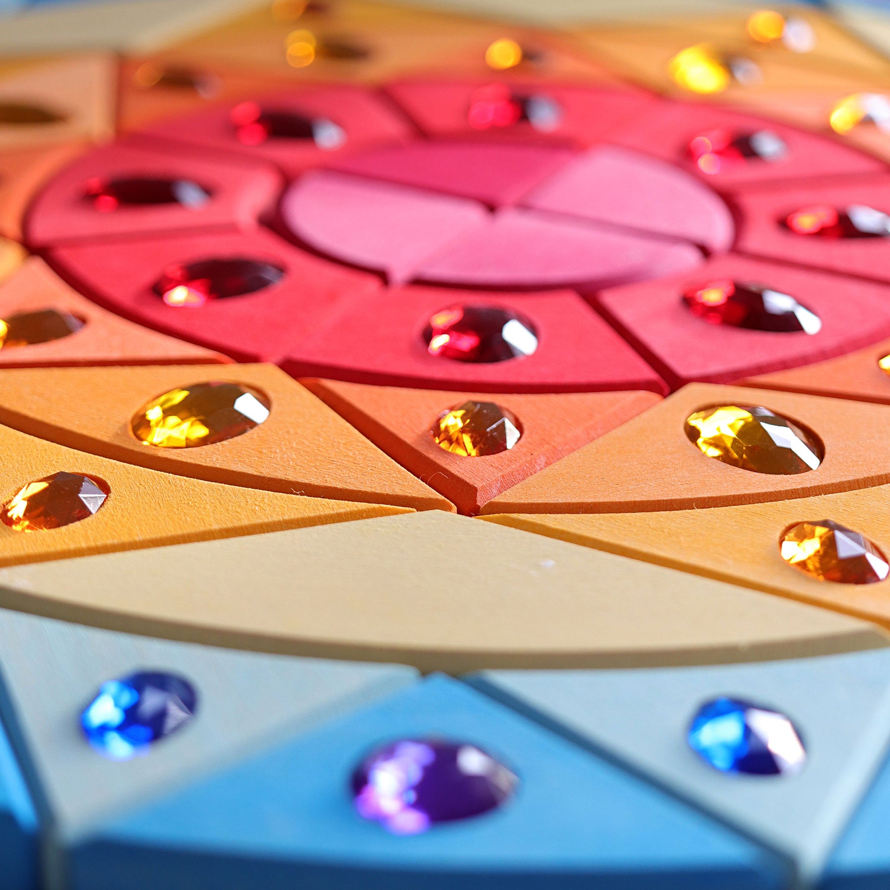 Grimm's Sparkling Mandala Sun - Bueno Blocks