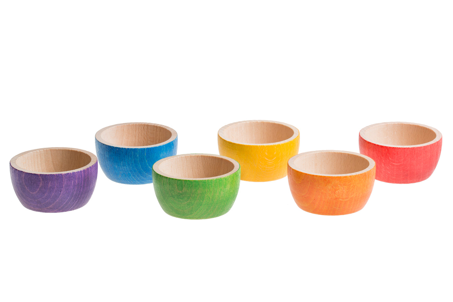 Grapat 6 Bowls (Rainbow Colours)