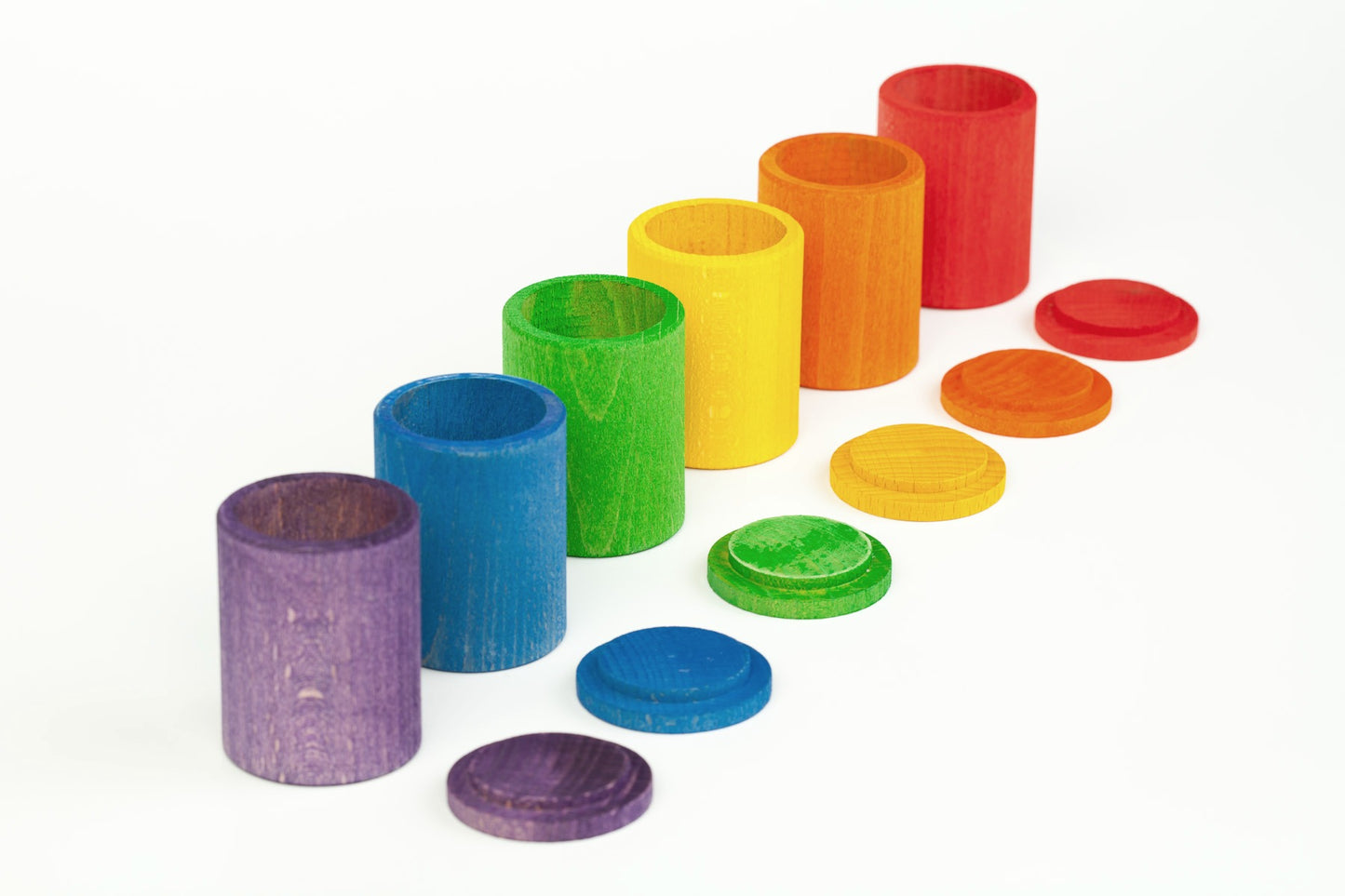 Grapat Coloured Cups with Cover - Bueno Blocks