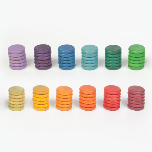 Grapat Coins (12 colours) - Bueno Blocks