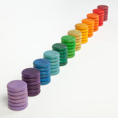 Grapat Coins (12 colours) - Bueno Blocks