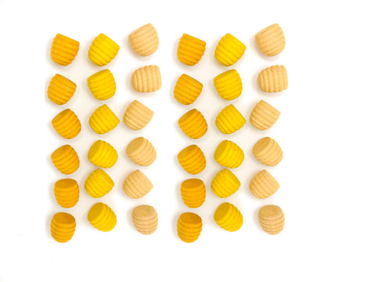 Grapat Mandala Yellow Honeycomb - Bueno Blocks