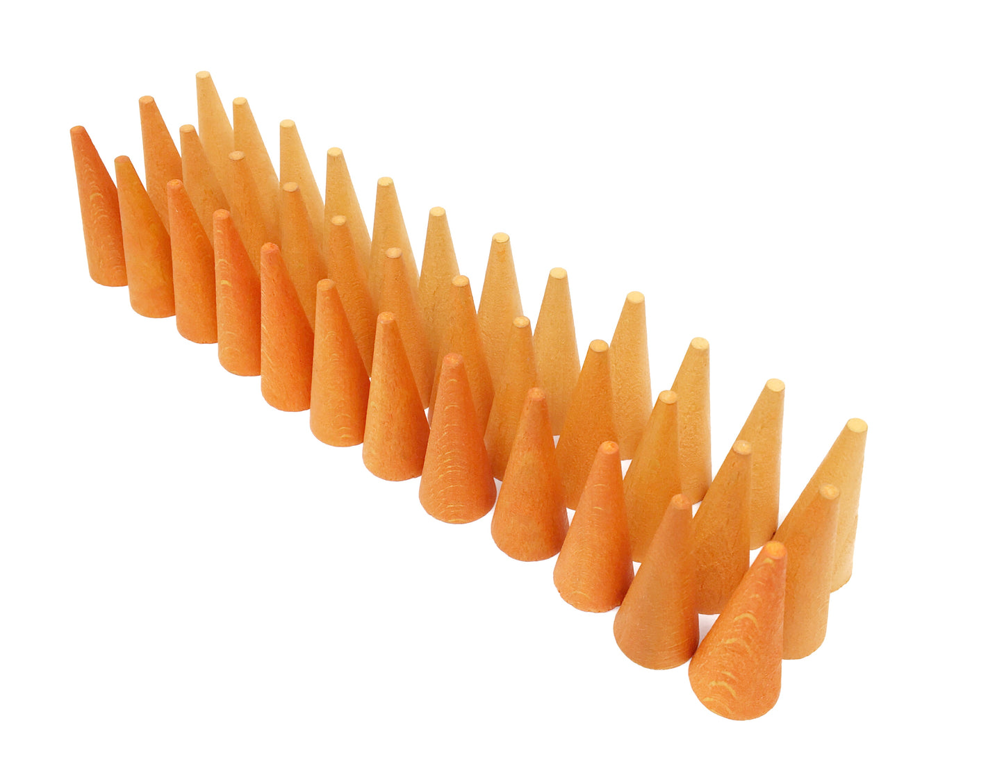 Grapat Mandala Orange Cone - Bueno Blocks