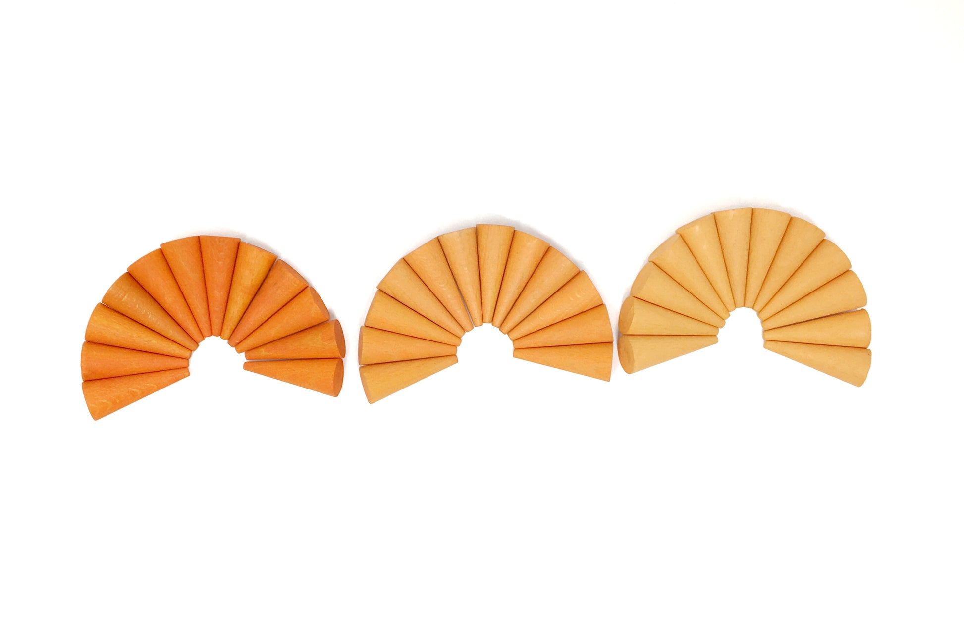 Grapat Mandala Orange Cone - Bueno Blocks