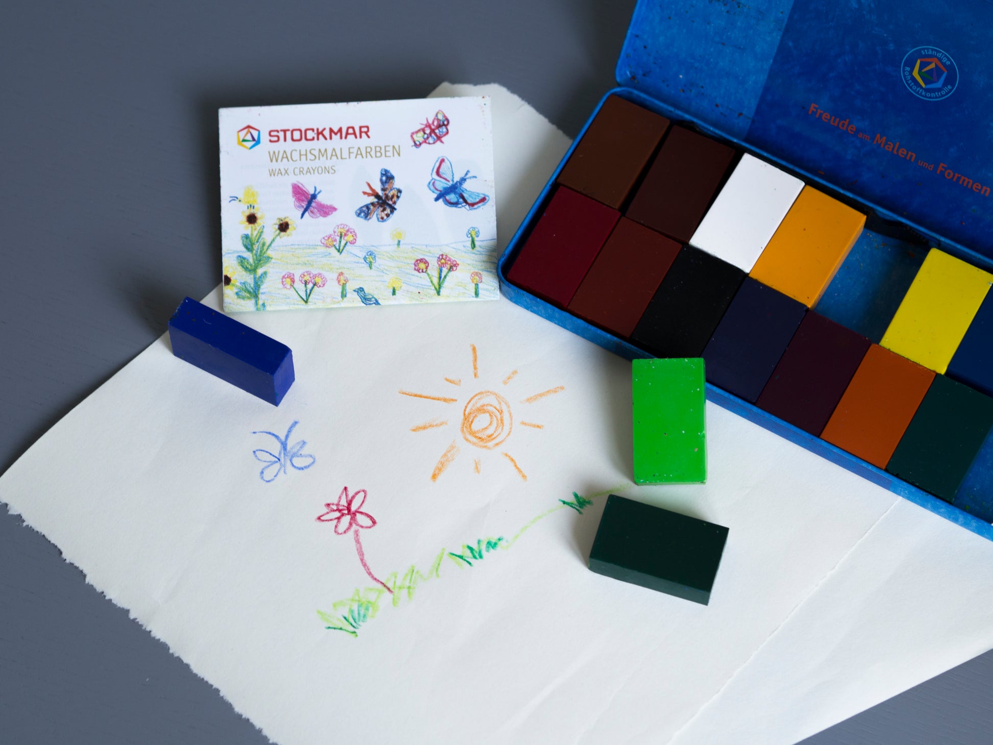 Stockmar Wax Block Crayons - Bueno Blocks