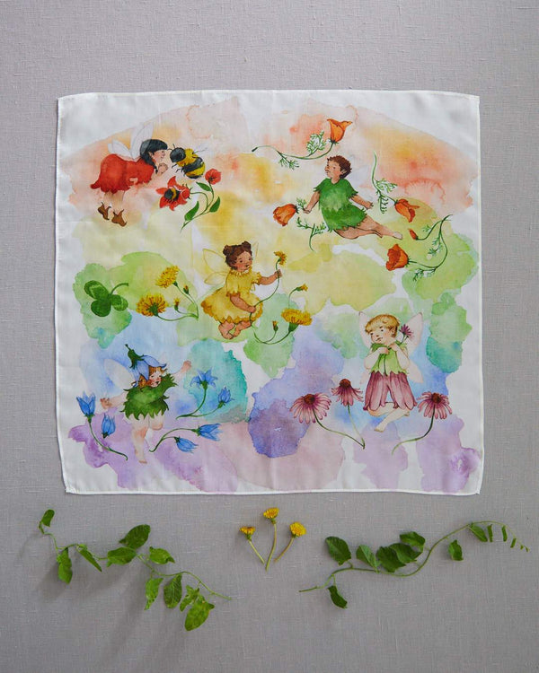 Sarah's Silks Illustrated Mini Playsilks Limited Edition - Bueno Blocks
